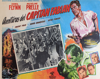 Adventures Of Captain Fabian: An ambitious girl (Micheline Prelle) uses a sea captain (Errol Flynn) to climb the social ladder in old New Orleans. (1951)